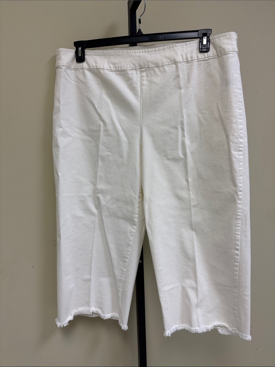 NIC+ZOE Pants - NIC+ZOE Ivory Cropped Pants